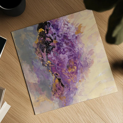 Amethyst by Silvia Vassileva. Shown as a detailed flat fine art print, highlighting archival giclee quality. Available as an archival giclee rolled canvas, fine art paper, or poster print. SKU 65599a.