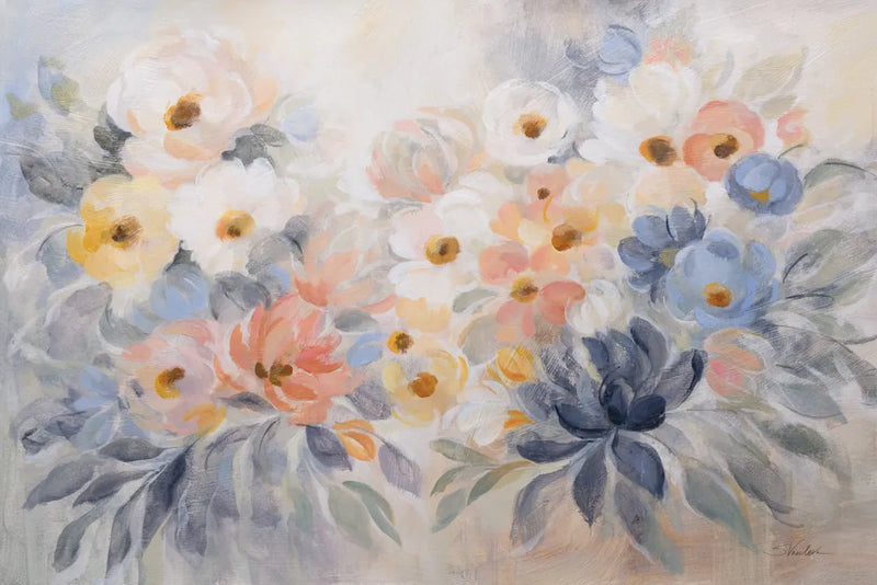 Among the April Flowers by Silvia Vassileva. SKU 88696i. Archival Giclee Fine art print for wall decor.