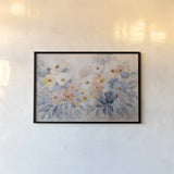 Among the April Flowers by Silvia Vassileva. shown as a paper print in a black flame. Available as a archival giclee rolled canvas, fine art paper, or poster print. SKU 88696i.