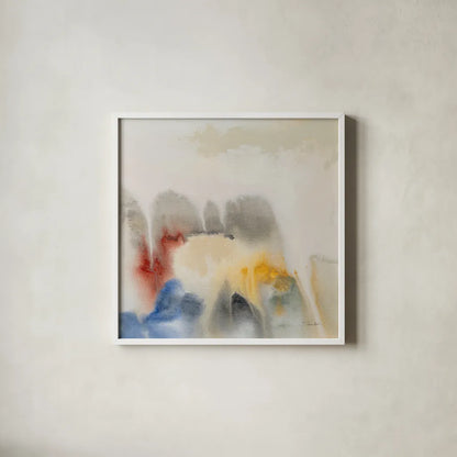 Ancient Ruins I by Silvia Vassileva. Shown in a crisp white glass frame for a clean and minimalist style. Available as an archival giclee rolled canvas, fine art paper, or poster print. SKU 87416a.