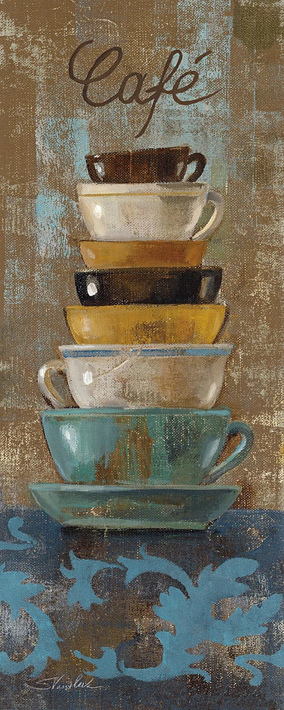 Antique Coffee Cups I by Silvia Vassileva