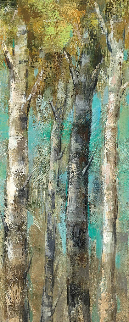 April Birch Forest Panel by Silvia Vassileva