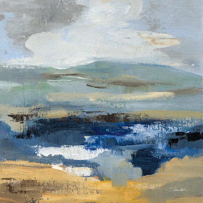 April Mountain River II by Silvia Vassileva. SKU 85386a. Archival Giclee Fine art print for wall decor.