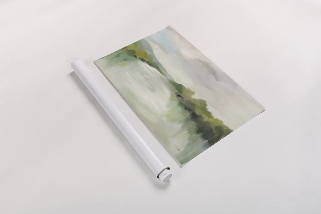 April River Light by Silvia Vassileva. shown as a rolled paper print. Available as archival giclee rolled canvas, fine art paper, or poster print. SKU 77382i.