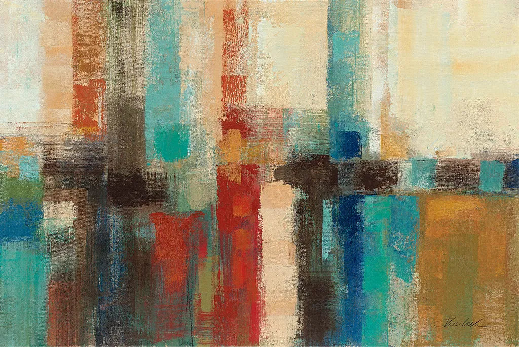 Aqua Horizon by Silvia Vassileva. SKU 12945i. Archival Giclee Fine art print for wall decor.