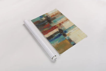 Aqua Horizon by Silvia Vassileva. shown as a rolled paper print. Available as archival giclee rolled canvas, fine art paper, or poster print. SKU 12945i.