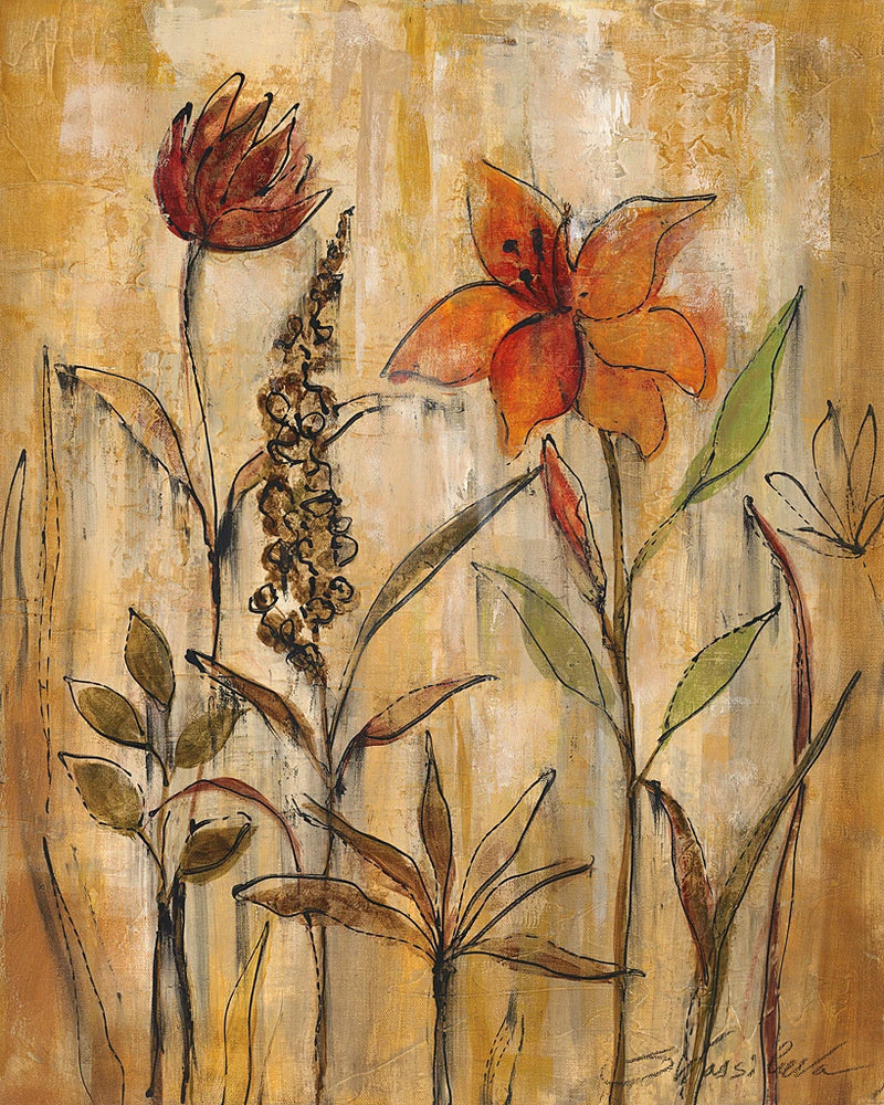 Aquarelle Garden II by Silvia Vassileva
