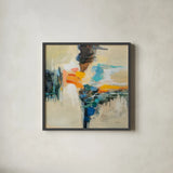 Aqueduct by Silvia Vassileva. Shown in a sleek black glass frame for a contemporary gallery look. Available as an archival giclee rolled canvas, fine art paper, or poster print. SKU 79891a.