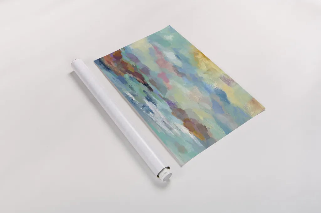 Archipelago Crop by Silvia Vassileva. shown as a rolled paper print. Available as archival giclee rolled canvas, fine art paper, or poster print. SKU 21878i.