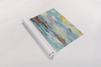 Archipelago Crop by Silvia Vassileva. shown as a rolled paper print. Available as archival giclee rolled canvas, fine art paper, or poster print. SKU 21878i.