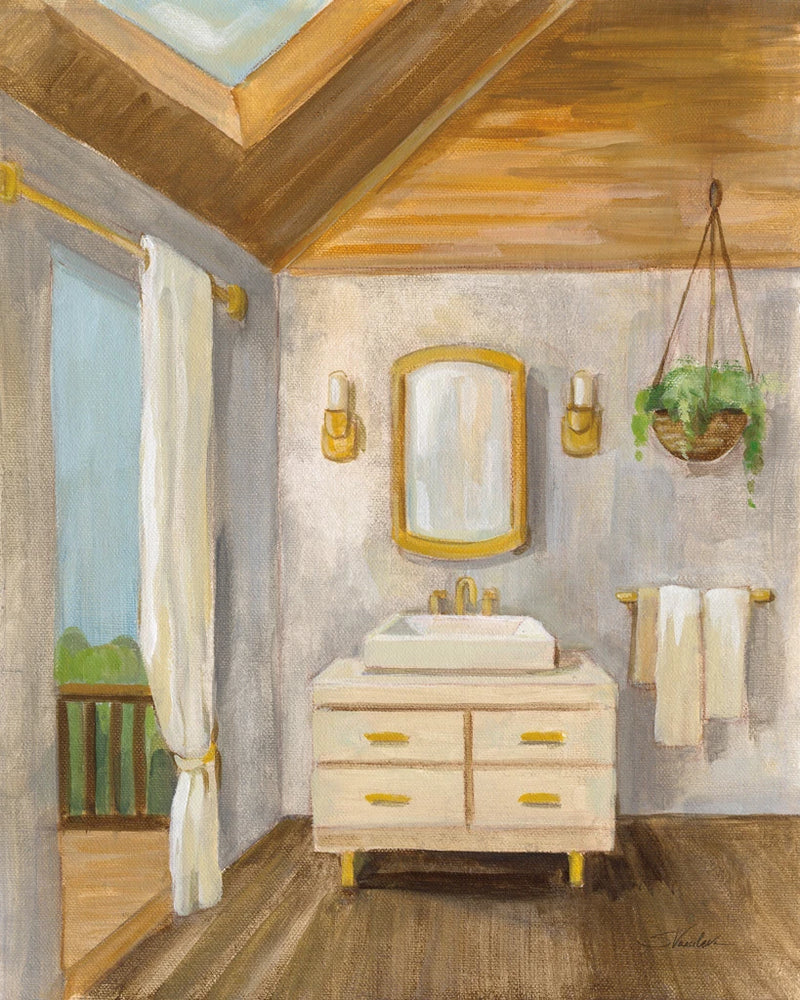 Attic Bathroom I by Silvia Vassileva