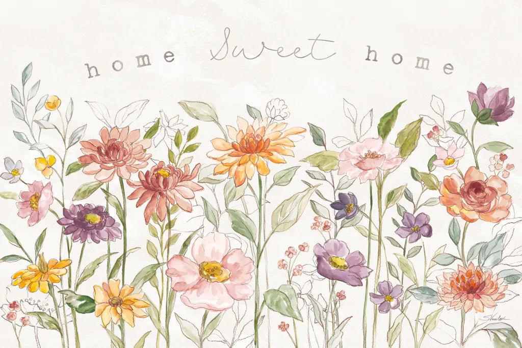 August Blooms I by Silvia Vassileva. SKU 76226i. Archival Giclee Fine art print for wall decor.