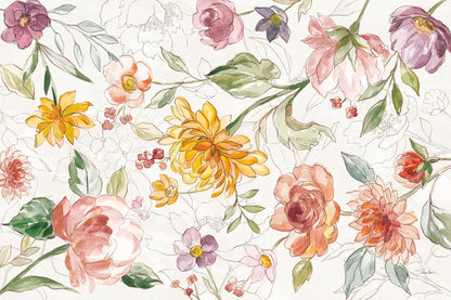 August Blooms IV by Silvia Vassileva. SKU 76229i. Archival Giclee Fine art print for wall decor.