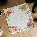 August Blooms IX by Silvia Vassileva. Shown as a detailed flat fine art print, highlighting archival giclee quality. Available as an archival giclee rolled canvas, fine art paper, or poster print. SKU 76234a.