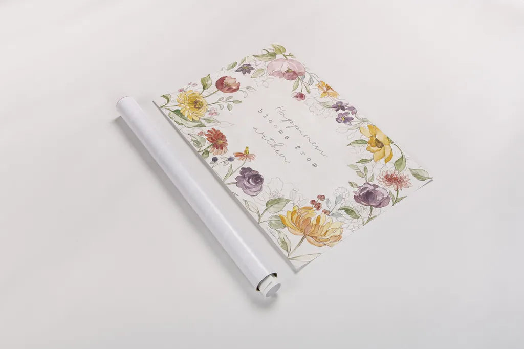 August Blooms VII by Silvia Vassileva. shown as a rolled paper print. Available as archival giclee rolled canvas, fine art paper, or poster print. SKU 76232i.