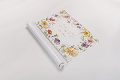 August Blooms VII by Silvia Vassileva. shown as a rolled paper print. Available as archival giclee rolled canvas, fine art paper, or poster print. SKU 76232i.