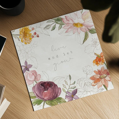 August Blooms VIII by Silvia Vassileva. Shown as a detailed flat fine art print, highlighting archival giclee quality. Available as an archival giclee rolled canvas, fine art paper, or poster print. SKU 76233a.