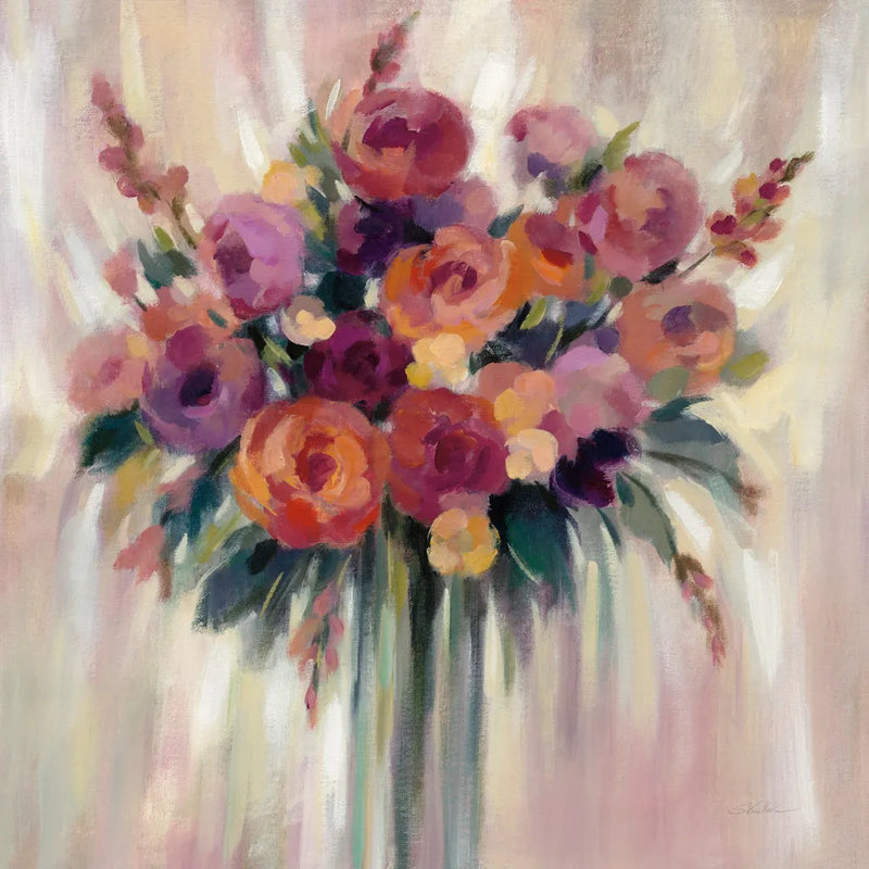 Autumn Bouquet by Silvia Vassileva. SKU 47326a. Archival Giclee Fine art print for wall decor.