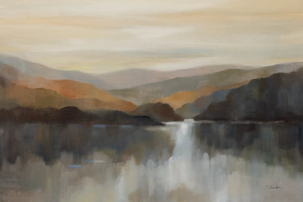 Autumn Path by Silvia Vassileva. SKU 94419i. Archival Giclee Fine art print for wall decor.