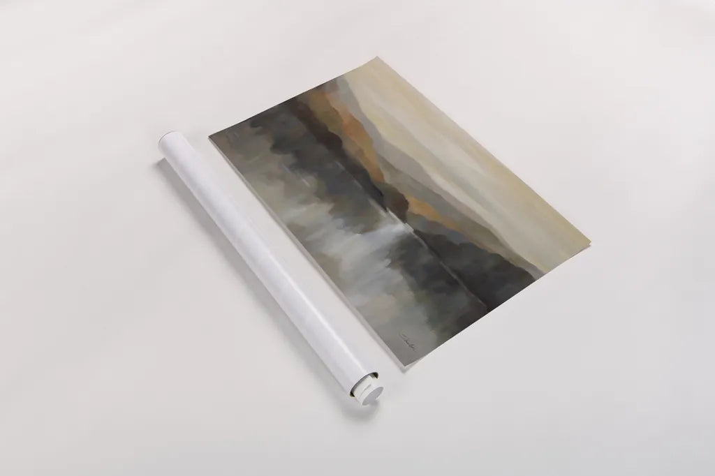 Autumn Path by Silvia Vassileva. shown as a rolled paper print. Available as archival giclee rolled canvas, fine art paper, or poster print. SKU 94419i.