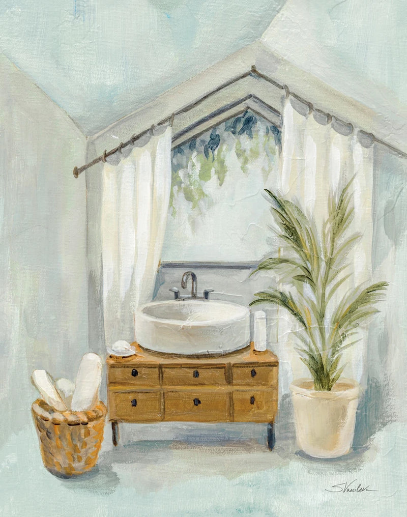 Bathroom in the Attic II by Silvia Vassileva