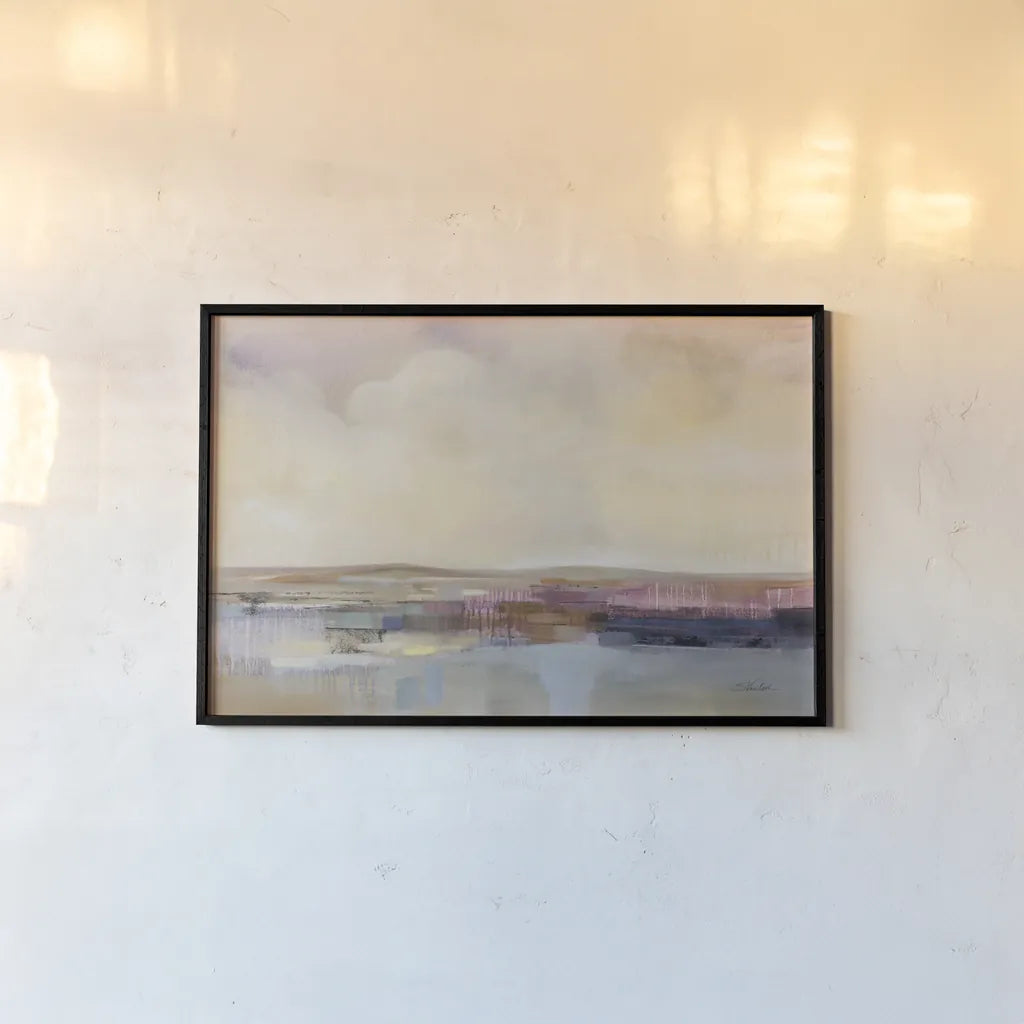 Billowing Clouds by Silvia Vassileva. shown as a paper print in a black flame. Available as a archival giclee rolled canvas, fine art paper, or poster print. SKU 91999i.