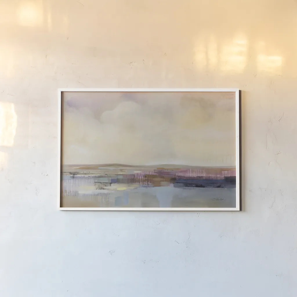 Billowing Clouds by Silvia Vassileva. shown as a paper print in a white frame. Available as a archival giclee rolled canvas, fine art paper, or poster print. SKU 91999i.