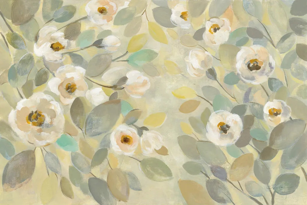 Blooming Branches by Silvia Vassileva. SKU 31692i. Archival Giclee Fine art print for wall decor.