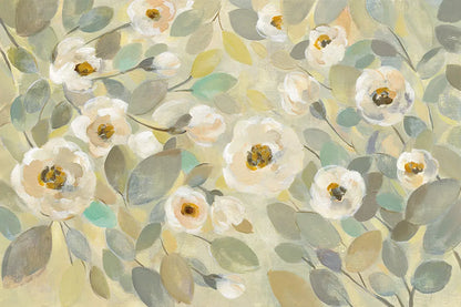 Blooming Branches Flower by Silvia Vassileva. SKU 32589i. Archival Giclee Fine art print for wall decor.