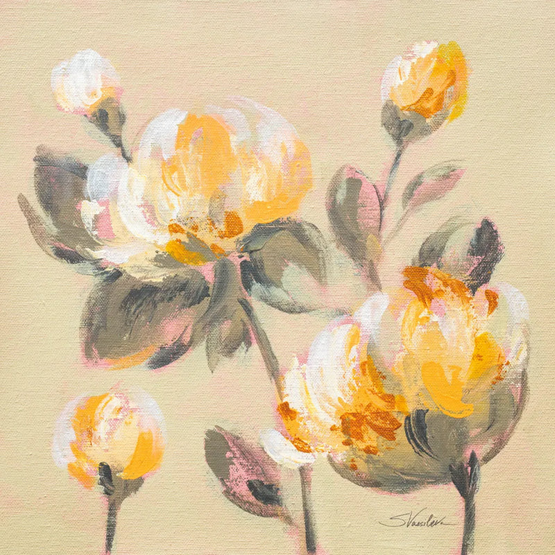Blooming Peony II by Silvia Vassileva. SKU 80516a. Archival Giclee Fine art print for wall decor.