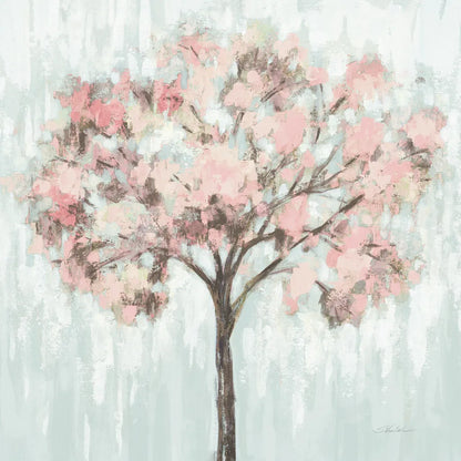 Blooming Tree Blush Crop by Silvia Vassileva. SKU 64594a. Archival Giclee Fine art print for wall decor.
