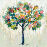 Blooming Tree Neutral by Silvia Vassileva. SKU 63173a. Archival Giclee Fine art print for wall decor.