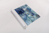 Blue Ultramarine Waves by Silvia Vassileva. shown as a rolled paper print. Available as archival giclee rolled canvas, fine art paper, or poster print. SKU 73954i.