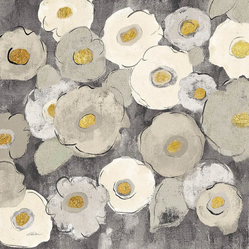 Bohemian Bouquet III Neutral by Silvia Vassileva. SKU 23205a. Archival Giclee Fine art print for wall decor.