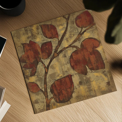 Bold Branches I by Silvia Vassileva. Shown as a detailed flat fine art print, highlighting archival giclee quality. Available as an archival giclee rolled canvas, fine art paper, or poster print. SKU 8992a.