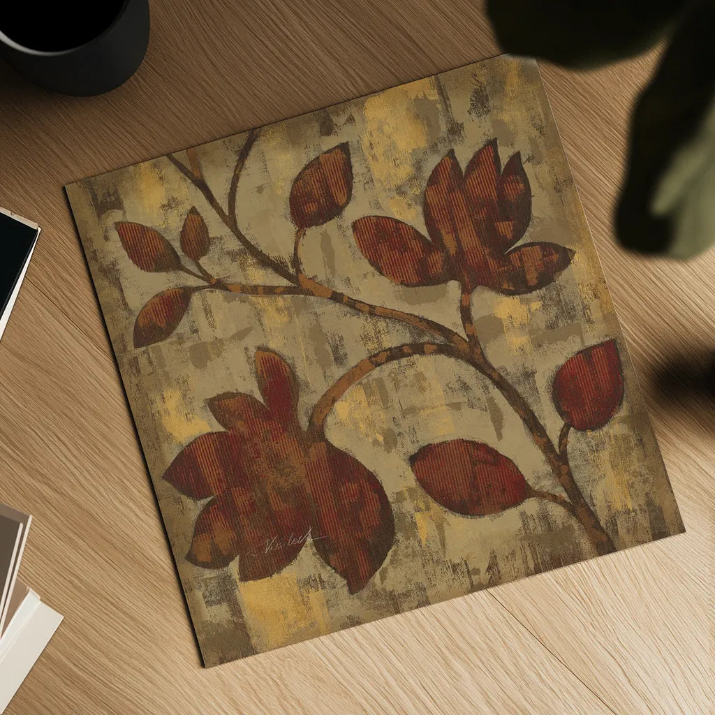 Bold Branches II by Silvia Vassileva. Shown as a detailed flat fine art print, highlighting archival giclee quality. Available as an archival giclee rolled canvas, fine art paper, or poster print. SKU 8993a.