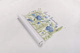 Botanical Blue II by Silvia Vassileva. shown as a rolled paper print. Available as archival giclee rolled canvas, fine art paper, or poster print. SKU 61780i.