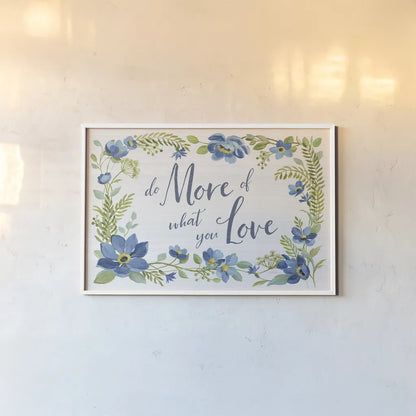 Botanical Blue III by Silvia Vassileva. shown as a paper print in a white frame. Available as a archival giclee rolled canvas, fine art paper, or poster print. SKU 61781i.