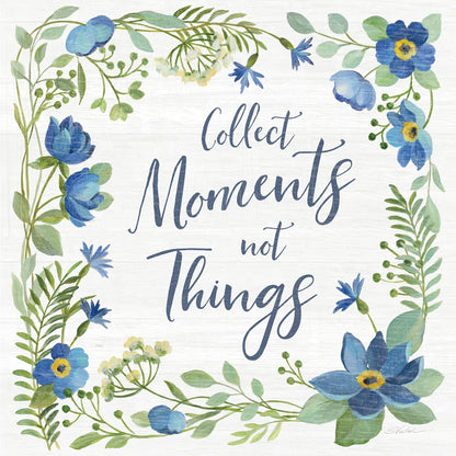 Botanical Blue V by Silvia Vassileva. SKU 61783a. Archival Giclee Fine art print for wall decor.