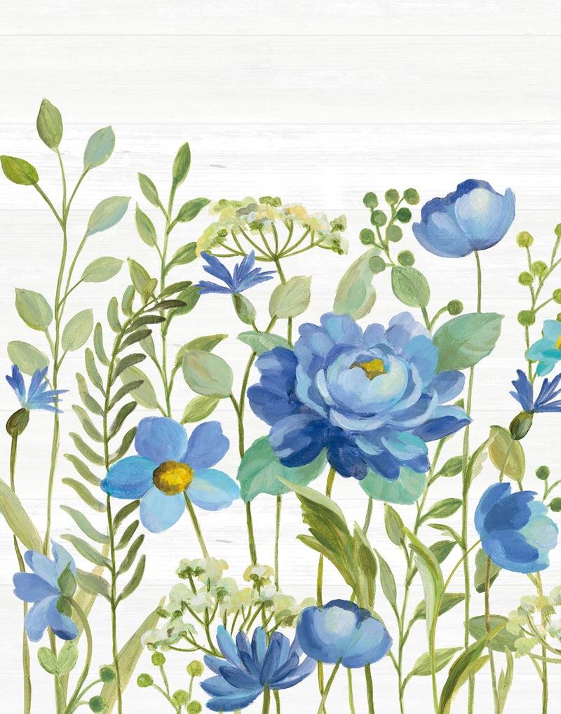 Botanical Blue VII by Silvia Vassileva