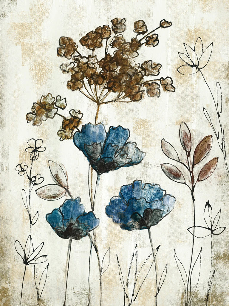 Botanical Trio II Neutral Crop by Silvia Vassileva