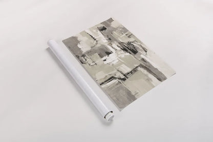 Brick Wall Neutral Crop by Silvia Vassileva. shown as a rolled paper print. Available as archival giclee rolled canvas, fine art paper, or poster print. SKU 75161i.