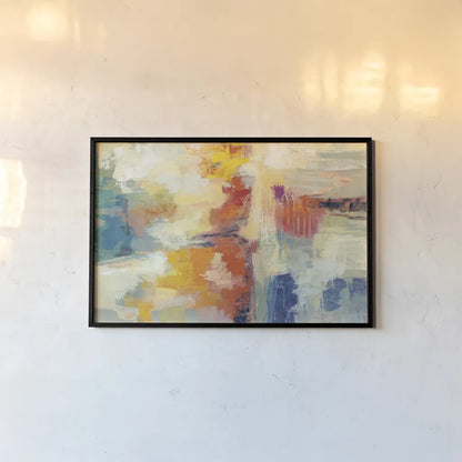 Bright Coral Reef by Silvia Vassileva. shown as a paper print in a black flame. Available as a archival giclee rolled canvas, fine art paper, or poster print. SKU 64577i.