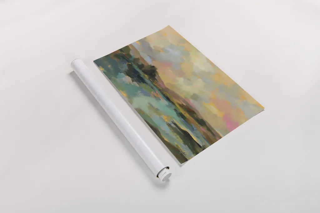 Bright Day by Silvia Vassileva. shown as a rolled paper print. Available as archival giclee rolled canvas, fine art paper, or poster print. SKU 100769i.