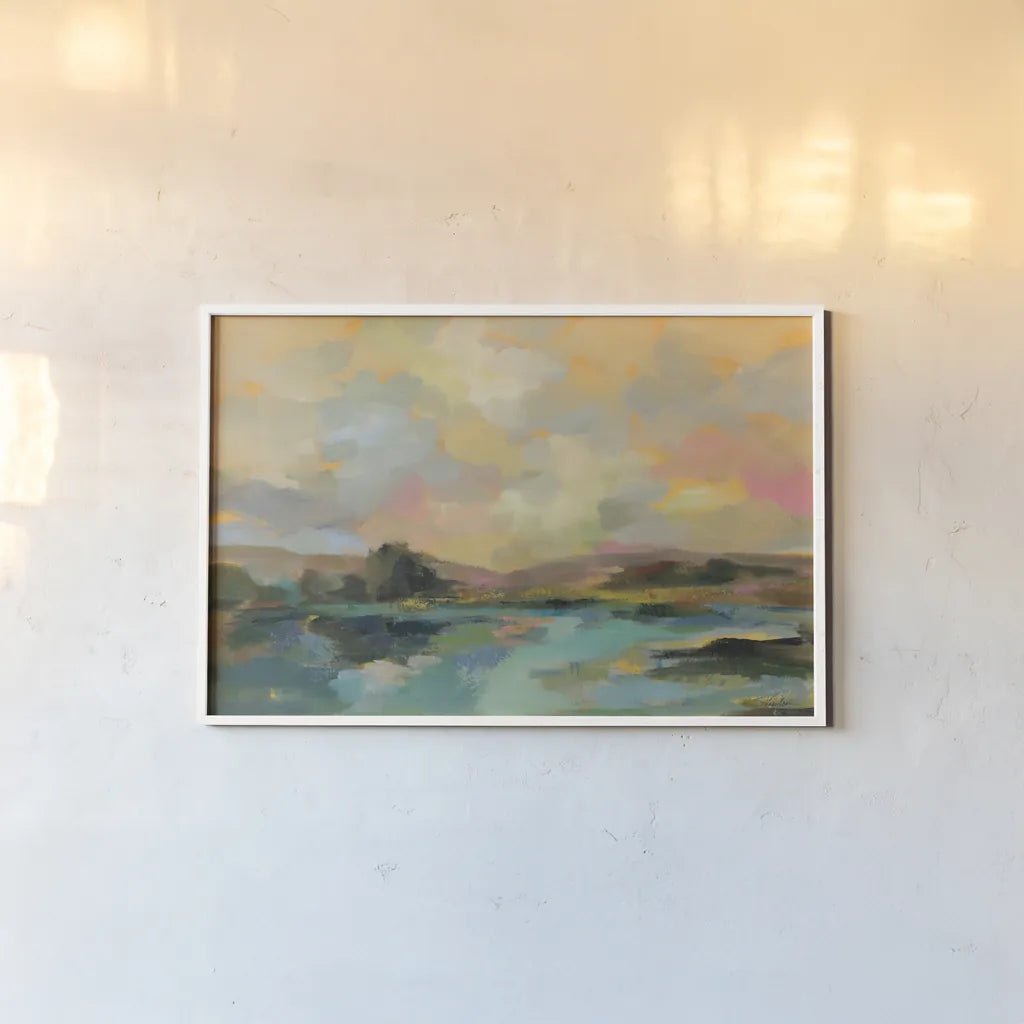 Bright Day by Silvia Vassileva. shown as a paper print in a white frame. Available as a archival giclee rolled canvas, fine art paper, or poster print. SKU 100769i.