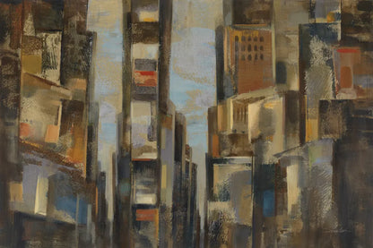 Broadway Evening by Silvia Vassileva. SKU 60276i. Archival Giclee Fine art print for wall decor.