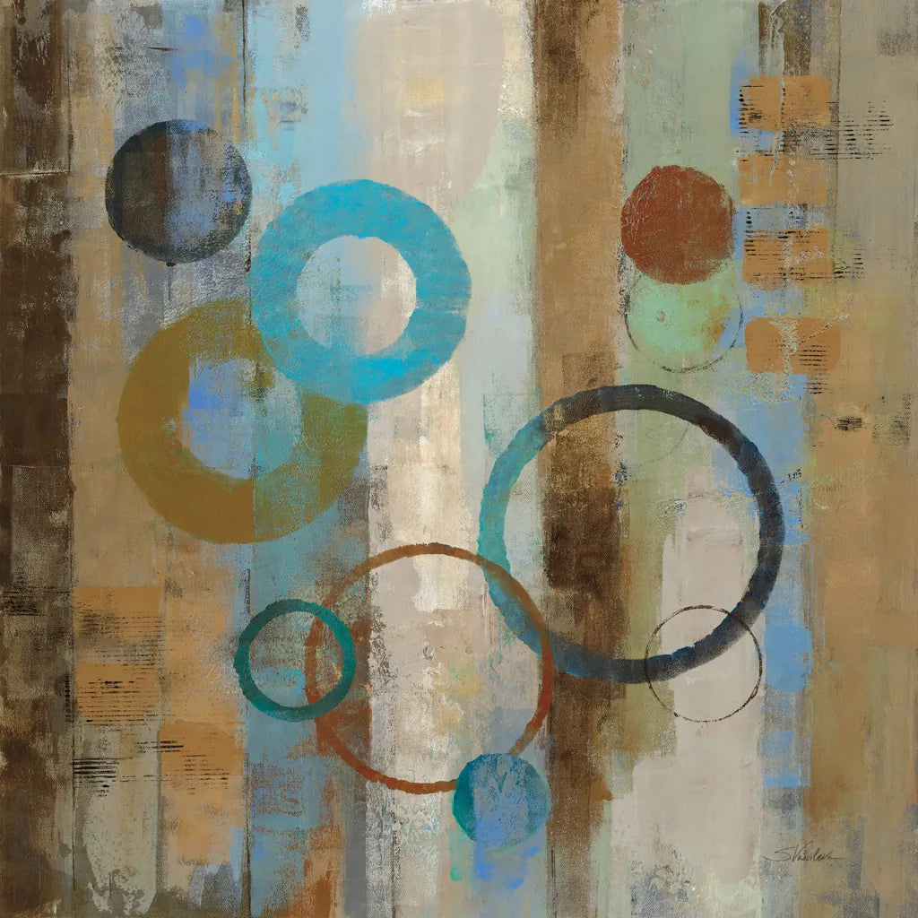 Bubble Graffiti I by Silvia Vassileva. SKU 10545a. Archival Giclee Fine art print for wall decor.