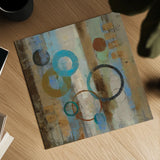 Bubble Graffiti I by Silvia Vassileva. Shown as a detailed flat fine art print, highlighting archival giclee quality. Available as an archival giclee rolled canvas, fine art paper, or poster print. SKU 10545a.