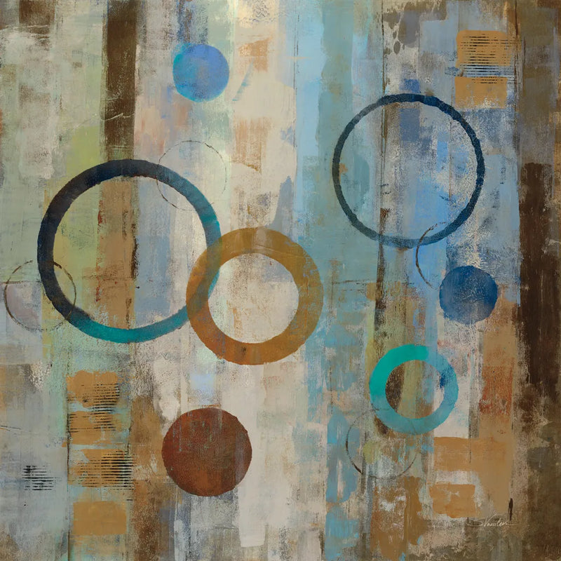 Bubble Graffiti II by Silvia Vassileva. SKU 10546a. Archival Giclee Fine art print for wall decor.