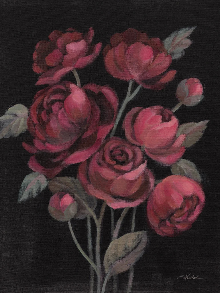 Burgundy Bloom by Silvia Vassileva